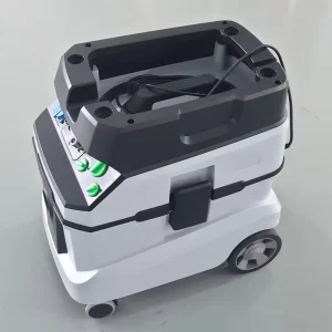 Professional Mobile Manual Plastic Industrial Vacuum Cleaner with Self Cleaning Filter System New for Continuous Heavy Duty Use