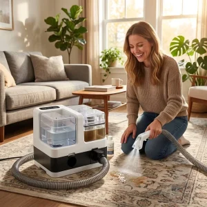 Professional Pet Stain Remover Handheld Carpet Cleaner Spot Fabric Portable Sofa Upholstery Carpet Cleaning Machine