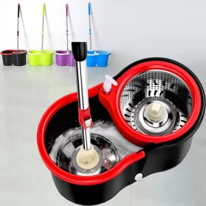 Professional Self cleaning Portable Hands Free Mop and Bucket for Home Cleaning