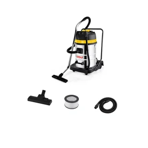 Professional Series 3600W 4800W Industrial Cyclone Vacuums Stainless Steel Tank 50L 22kpa Suction Wet Dry Cleaner Electric