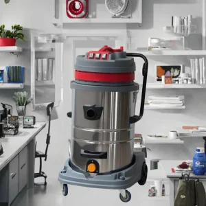 Professional Series 60L Stainless Steel Tank Wet Dry Drum Vacuum Cleaner Electric Bagless Water Filter Commercial Use 1 Year