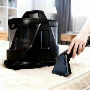 Professional Wet Dry Carpet Machine Fast Cleaning Spot Stain Remover Vacuum Cleaner Fabric Washer for Car Seat Sofa Doll