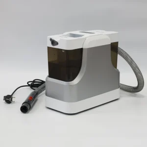 Professional Wet Fabric Steam Carpet Cleaner with 16 KPa Suction and LED Lights for Hard Floors