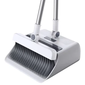 Proins Household 180 Degree Rotatable Plastic PP Brooms Dustpan Sweeping Indoor and Outdoor Long Handle 3 in 1 Floor Cleaner