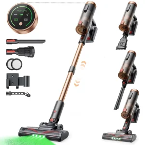 Proscenic P11 Ultra Cordless Vacuum Cleaner Stick Handheld Cleaning LED Display Detachable Battery Anti-Tangle