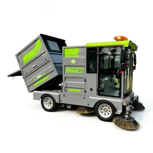 Pure Suction Outdoor Electric Battery Floor Sweeper Machine with Double Dustbin Road Sweeper Product Category
