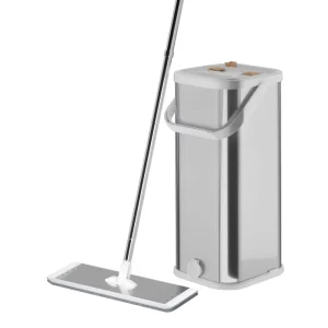 Purification Separation Flat Floor Mop and Bucket Sets Home Kitchen Quick Clean Microfiber Squeeze Flat Mop