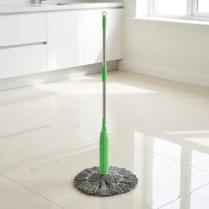 Quality Certifications Extensible Handle Self Wringing Mop Includes 1 Mop Pads Spinning Twisting Mop for Living Rooms Cleaning