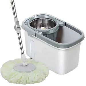 Quality New Clear Water Cleaning Microfiber Mop 360 Rotation Twist Mop Head Round Flat Design