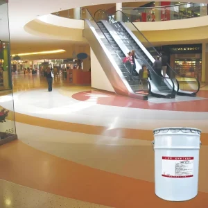 Quartz Colored Sand Self-Leveling Epoxy Floor Paint Anti-Scratch Wear-Resistant Coating for Showrooms