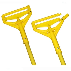 Quick-Change Plastic Mop Holder and Gripper with Handle