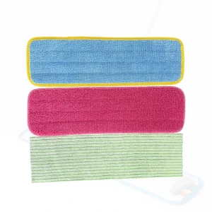 Quick-Dry Microfiber Mop Pad with High Absorbency for Kitchen and Bathroom Floors