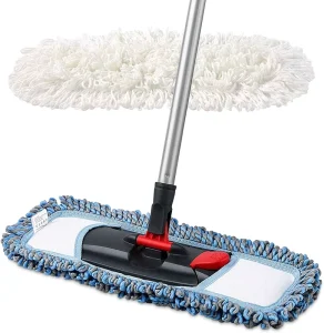 Quick-Drying Strong-Absorbent Reusable Microfiber Flat Mop