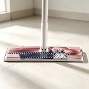 Quick Replacement Dust Mop Deform resistant EVA Baseplate Buckle Clamp Multi type Cleaning Wipes Static Dust Removal