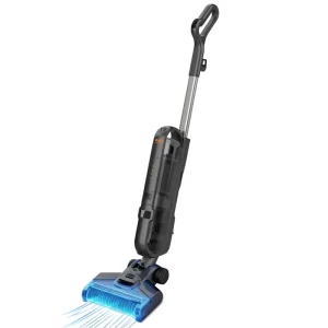 RAF R.8666 2 in 1 Cordless Floor Washer & Wet Dry Vacuum Cleaner 11kPa Suction Self Cleaning with 2600mAh Battery for Home Use