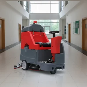 RLA660 Ride-On Electric Floor Scrubber Dryer Low Noise