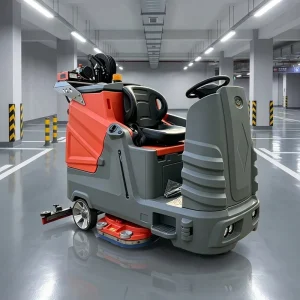 ROD Industrial Ride On Floor Scrubber Heavy Duty Floor Cleaning Equipment
