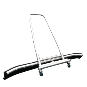 Rain Shuttle Water Cleaner Squeegee for Tennis Court and Floor Water Removal with Double EVA Wiper Strip