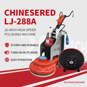 Rapid Delivery of Floor Grinder LJ 288 No Need for Steel Wool zero Pollution Motor Stable for All Area Floor Paving