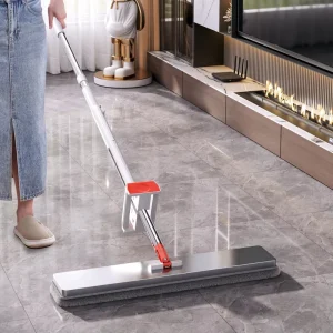 Realida Easy Wring Clean Flat Microfiber Head Mop for Home Floor Cleaning Everyday Use Product Floor Care