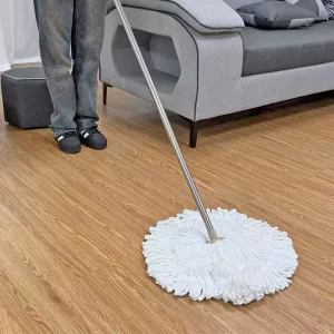 Realida Household Cleaning Tools Mop Replacement Head Refill Cotton Dust Mops Wiping Mop Cotton for Household Floor Cleaning Use