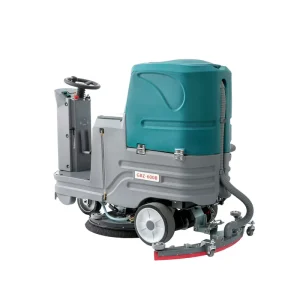 Rechargeable Commercial Ride-On Floor Scrubber for Large Spaces