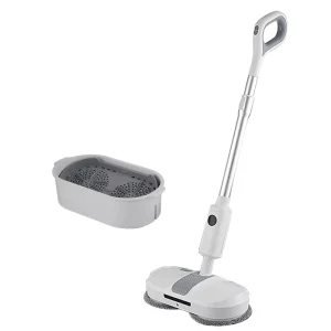 Rechargeable Scrubber Dual Spin Vacuum Electric Wet Mop For Floor Cleaning