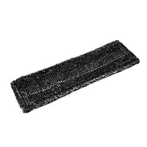 Rectangle-Shaped Microfiber Flat Mop Head with Magic Handle Eco-Friendly Reusable Cleaning Pads and Aluminum Pole