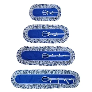 Rectangular Flat Cotton Yarn Large-Size Hotel Floor Dust Mop with Mop Head
