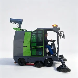 Regenerative Air Efficient Street Sweeper With Advanced Filtration