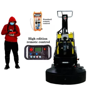 Remote Control Car-Mounted Ride-On Concrete Grinder Machine, 920mm Planetary Disk, Floor Polisher