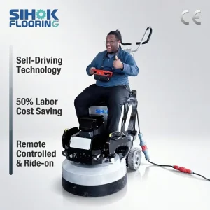 Remote Control Ride-On 4-Head Planetary Concrete Grinder and Polisher