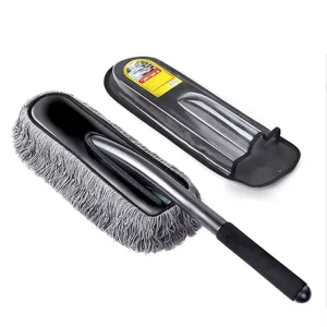 Removable and Detachable Plastic Car Wax Brush High Efficiency Dusting Mop for Car Cleaning