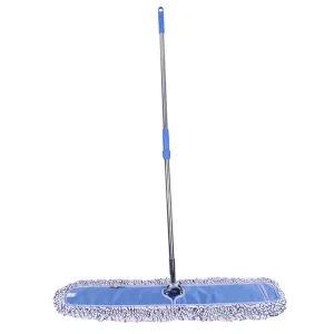 Replaceable Double-Yarn Wet/Dry Dust Mop for Household and Commercial Use