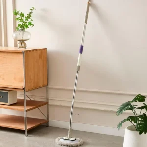Replaceable Head Microfiber Spin Mop, Extra Long Household and Car Wash Mop