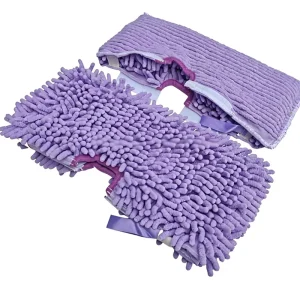 Replacement Chenille Mop Head and Reusable Washable Pads for Flip Mop