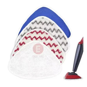 Replacement Manual Microfiber Mop Pads, Washable and Reusable, for Vacuum, Spray and Steam Mops