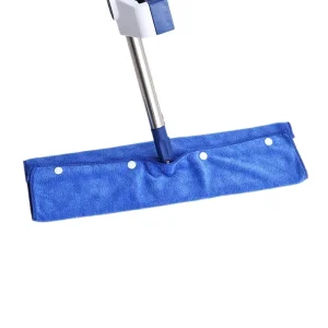 Replacement Microfiber Mop Pad with Snap Fastening for Commercial Cleaning