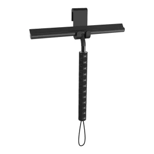 Retractable Silicone and Stainless Steel Car Glass Squeegee for Bathroom Windows Floors and Doors