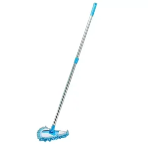 Retractable Triangle Mop with Long Handle for Household Floor Cleaning