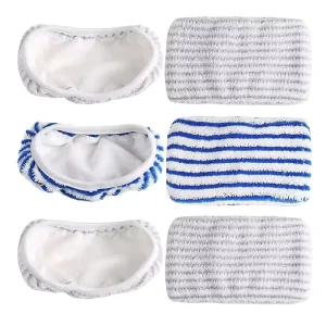 Reusable Manual Microfiber Vacuum Cleaner Mop Cloths for High Efficiency Cleaning Washable Pads Compatible