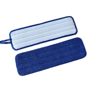 Reusable Microfiber Replacement Mop Pads for Floor Mopping and Scrubbing