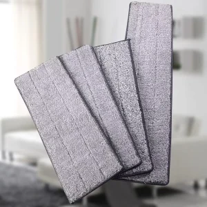 Reusable Self-Wringing Microfiber Mop for Floors, Walls, and Windows