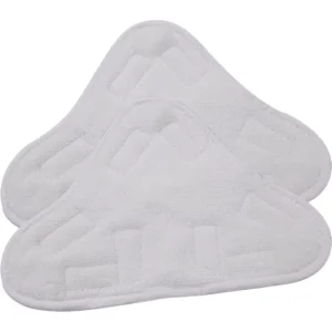 Reusable Triangle Microfiber Steam Mop Pad Replacement Compatible with H2O Steam Mop for Floor Cleaning