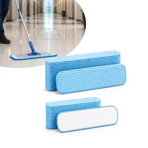 Reusable Washable Flat Mop Heads Refills Reusable Microfiber Mop Floor Cleaning Pads Replacement