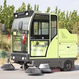 Ride-On Automatic Industrial Floor Sweeper