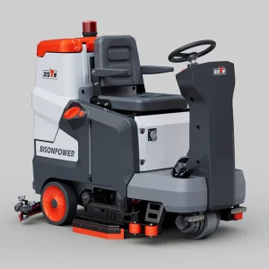 Ride-On Battery-Powered Road and Floor Sweeper