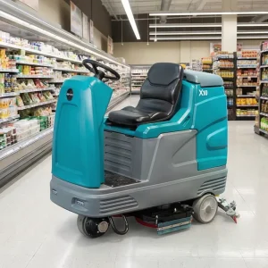 Ride On Efficiency GIYO X10 Floor Cleaning Machine Scrubber for High Productivity