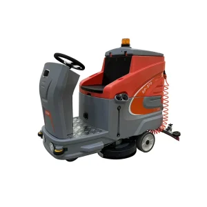 Ride-On Electric Sweeping Machine with Motor and Engine, Floor Scrubber and Polisher for Tile and Concrete
