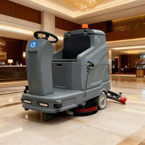 Ride-On Floor Burnisher Sweeper and Washing Machine